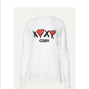 BRAND NEW Peloton xoxo Cody Rigsby sweatshirt